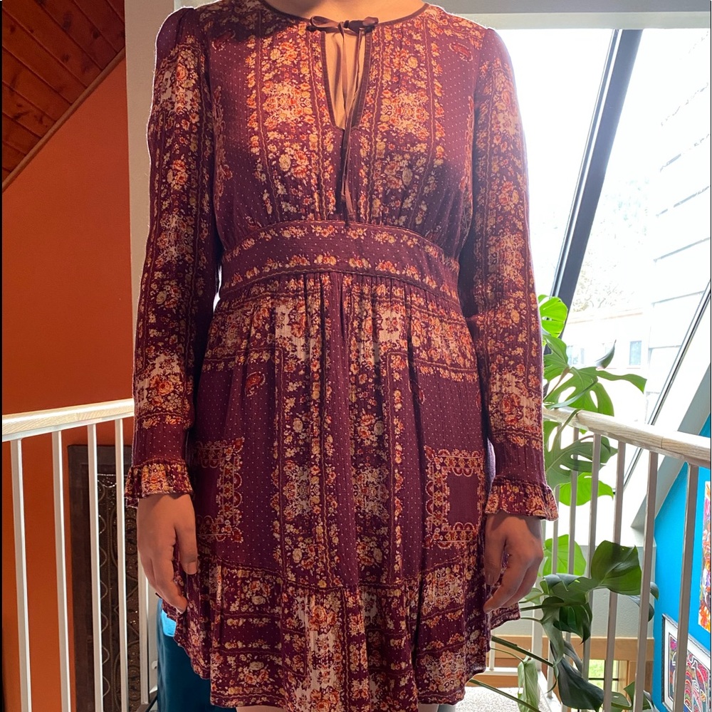 Free People!  Darling prairie dress.